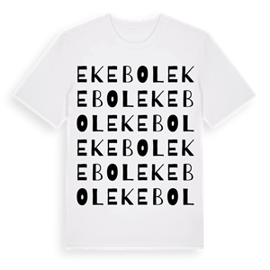 Ekebol ordlek t-shirt – ekologisk bomull t-shirt från PinShirt