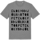 Mid Heather Gray t-shirt med Ekobyn Mjölnartorpet ordlek t-shirt