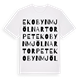 Ekobyn Mjölnartorpet ordlek t-shirt