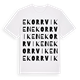 Ekorrviken ordlek t-shirt