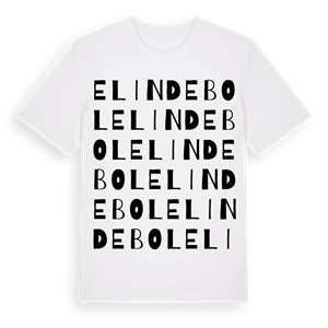 Elindebol ordlek t-shirt – ekologisk bomull t-shirt från Pinshirt