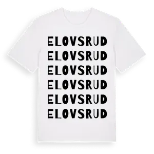 Elovsrud ordlek t-shirt – ekologisk bomull t-shirt från Pinshirt
