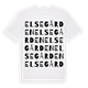 Elsegården ordlek t-shirt