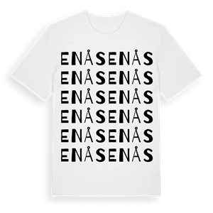Enås ordlek t-shirt – ekologisk bomull t-shirt från PinShirt