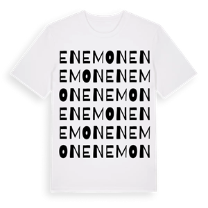 Enemon ordlek t-shirt – ekologisk bomull t-shirt från Pinshirt