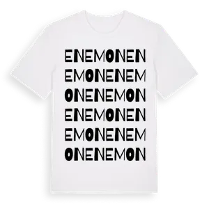 Enemon ordlek t-shirt – ekologisk bomull t-shirt från Pinshirt
