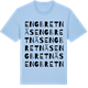 Blue Soul t-shirt med Engbretnäs ordlek t-shirt