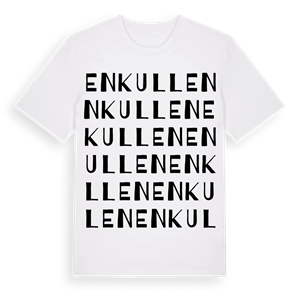 Enkullen ordlek t-shirt – ekologisk bomull t-shirt från PinShirt