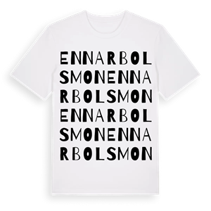 Ennarbolsmon ordlek t-shirt – ekologisk bomull t-shirt från Pinshirt