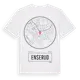 White t-shirt med Enserud t-shirt