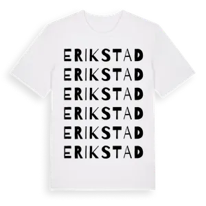 Erikstad ordlek t-shirt – ekologisk bomull t-shirt från Pinshirt