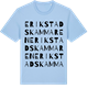 Blue Soul t-shirt med Erikstadskammaren ordlek t-shirt
