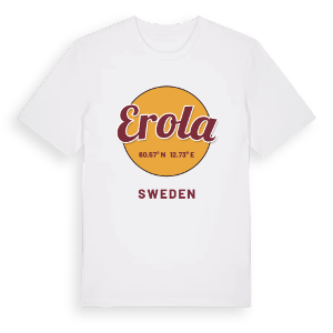 Erola cirkel t-shirt – ekologisk bomull t-shirt från PinShirt