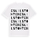 Eskilstomten ordlek t-shirt