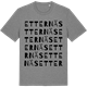 Mid Heather Gray t-shirt med Etternäs ordlek t-shirt