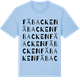 Blue Soul t-shirt med Fäbacken ordlek t-shirt