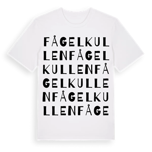 Fågelkullen ordlek t-shirt – ekologisk bomull t-shirt från PinShirt