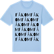 Blue Soul t-shirt med Fåkom ordlek t-shirt