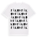 Fåkom ordlek t-shirt
