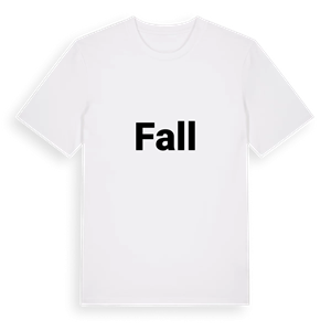 Fall fetstil t-shirt – ekologisk bomull t-shirt från PinShirt