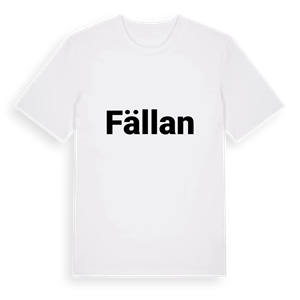 Fällan fetstil t-shirt – ekologisk bomull t-shirt från PinShirt