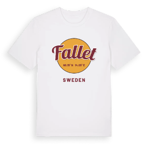 Fallet cirkel t-shirt – ekologisk bomull t-shirt från PinShirt