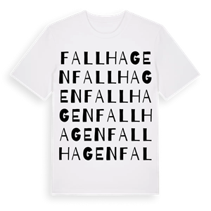 Fallhagen ordlek t-shirt – ekologisk bomull t-shirt från PinShirt