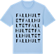 Blue Soul t-shirt med Fallhultet ordlek t-shirt