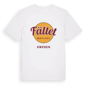 Fältet cirkel t-shirt – ekologisk bomull t-shirt från PinShirt