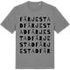 Mid Heather Gray t-shirt med Färjestad ordlek t-shirt