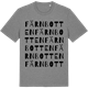 Mid Heather Gray t-shirt med Färnbotten ordlek t-shirt