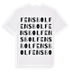 Fensbol ordlek t-shirt