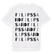 Filipssand ordlek t-shirt
