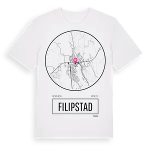 Filipstad t-shirt – ekologisk bomull t-shirt från Pinshirt