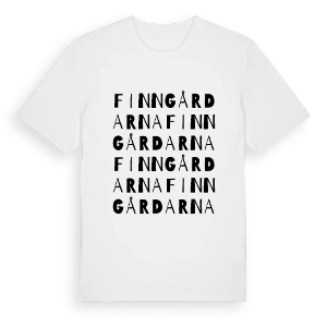 Finngårdarna ordlek t-shirt – ekologisk bomull t-shirt från PinShirt