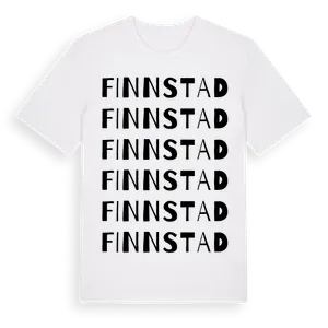 Finnstad ordlek t-shirt – ekologisk bomull t-shirt från Pinshirt