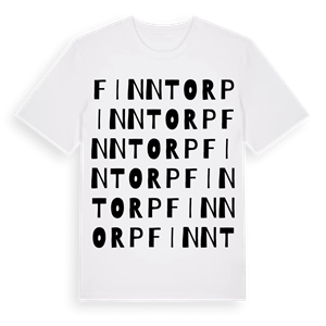 Finntorp ordlek t-shirt – ekologisk bomull t-shirt från PinShirt