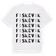 Fiskevik ordlek t-shirt