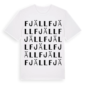 Fjäll ordlek t-shirt – ekologisk bomull t-shirt från PinShirt
