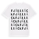 Fjällbäck ordlek t-shirt
