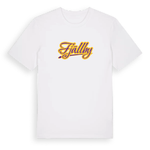 Fjällby baseball t-shirt – ekologisk bomull t-shirt från PinShirt
