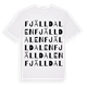 Fjälldalen ordlek t-shirt