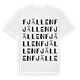 Fjällen ordlek t-shirt
