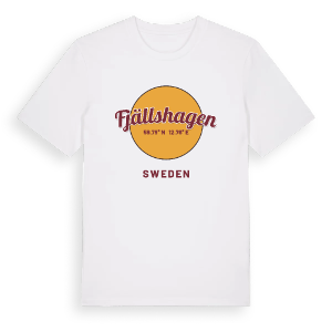 Fjällshagen cirkel t-shirt – ekologisk bomull t-shirt från PinShirt
