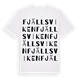 Fjällsviken ordlek t-shirt