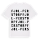 Fjol-Perstorp ordlek t-shirt