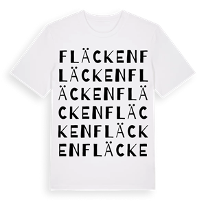 Fläcken ordlek t-shirt – ekologisk bomull t-shirt från PinShirt