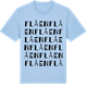 Blue Soul t-shirt med Flåen ordlek t-shirt
