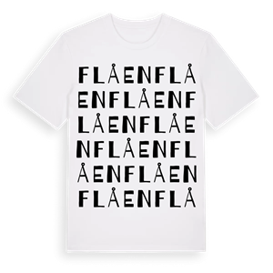 Flåen ordlek t-shirt – ekologisk bomull t-shirt från PinShirt