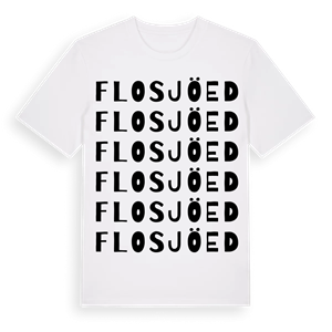 Flosjöed ordlek t-shirt – ekologisk bomull t-shirt från Pinshirt